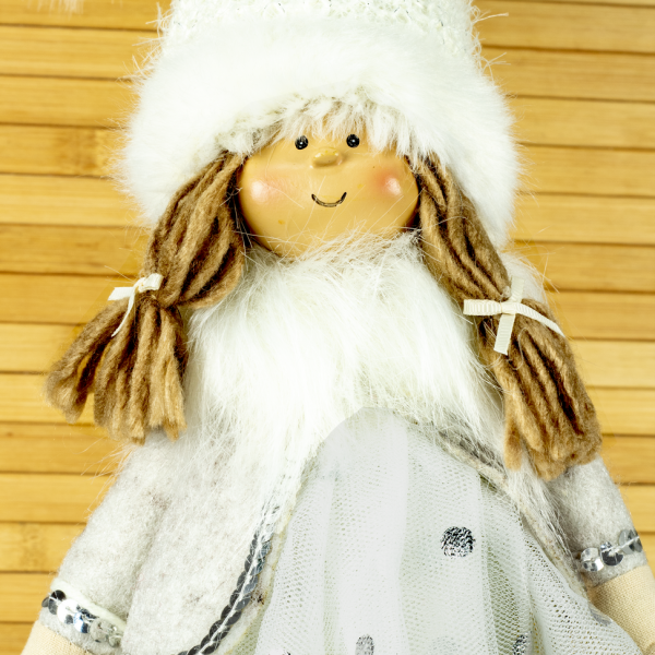 Elfa in piedi Bianca 37cm